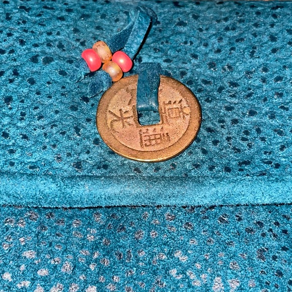 Rare Hedy Peterson 1990s Vintage NIB NWOT Necessities Suede Mini Purse / Wallet - Picture 4 of 8